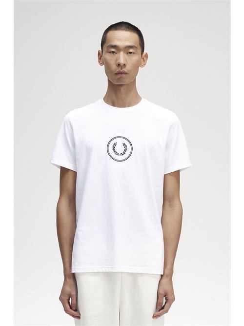 FP CIRCLE BRANDING T-SHIRT FRED PERRY | FP-M5630/0100